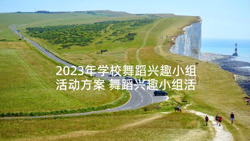 2023年学校舞蹈兴趣小组活动方案 舞蹈兴趣小组活动总结(精选5篇)