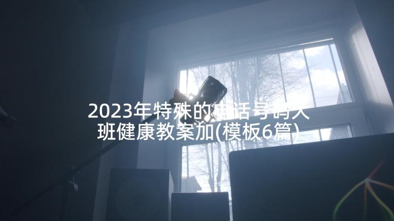 2023年特殊的电话号码大班健康教案加(模板6篇)