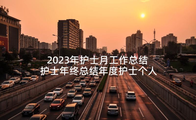 2023年护士月工作总结 护士年终总结年度护士个人工作总结(优秀5篇)