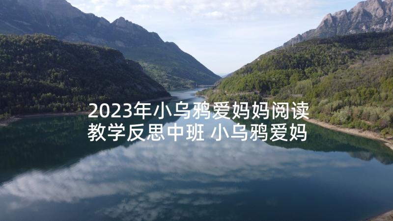 2023年小乌鸦爱妈妈阅读教学反思中班 小乌鸦爱妈妈教学反思(模板5篇)