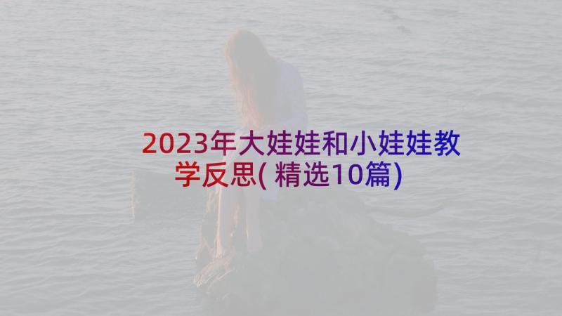 2023年大娃娃和小娃娃教学反思(精选10篇)