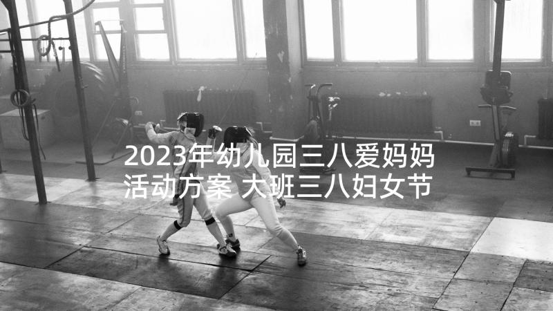 2023年幼儿园三八爱妈妈活动方案 大班三八妇女节活动方案(实用5篇)