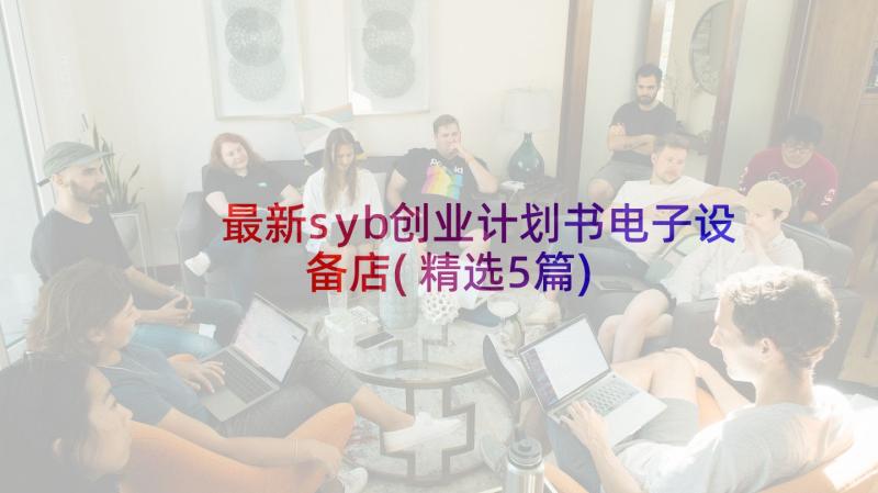 最新syb创业计划书电子设备店(精选5篇)