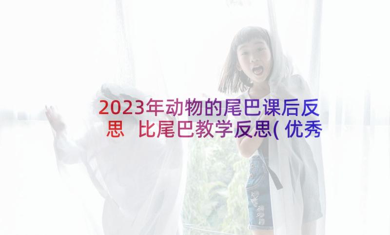 2023年动物的尾巴课后反思 比尾巴教学反思(优秀5篇)