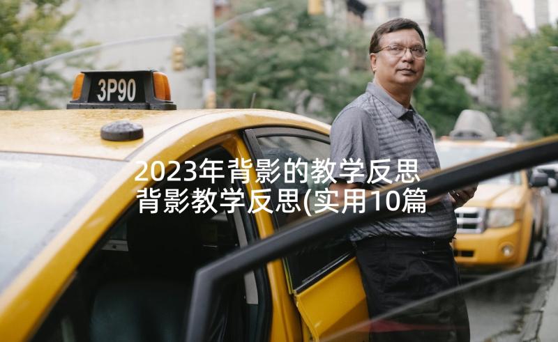 2023年背影的教学反思 背影教学反思(实用10篇)