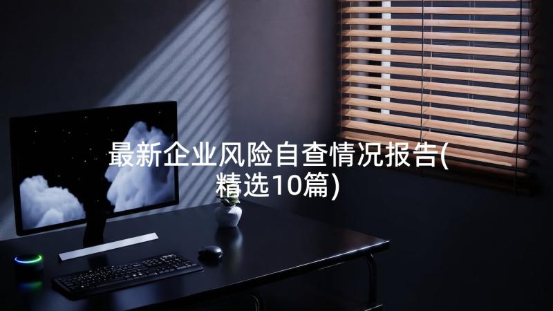 最新企业风险自查情况报告(精选10篇)