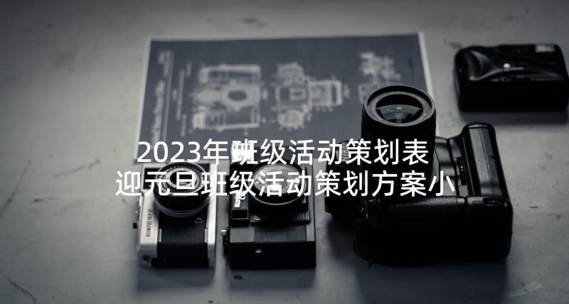 2023年班级活动策划表 迎元旦班级活动策划方案小学(大全5篇)