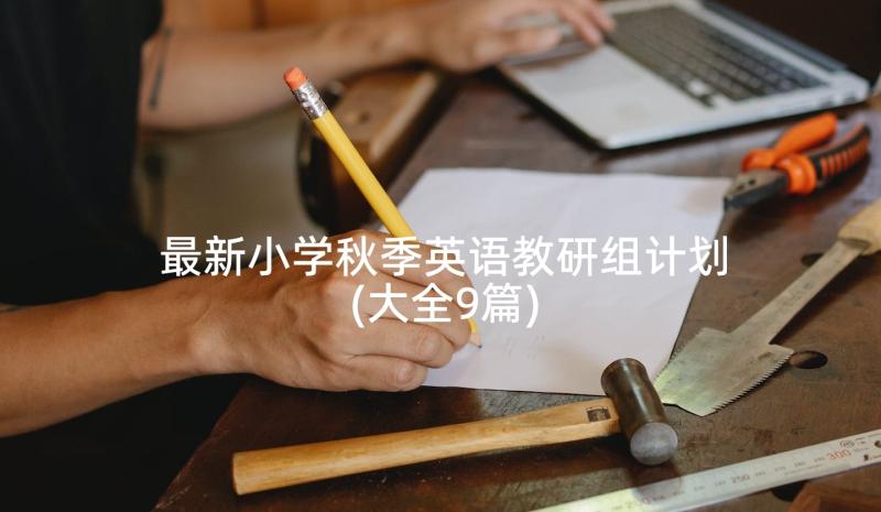 最新小学秋季英语教研组计划(大全9篇)