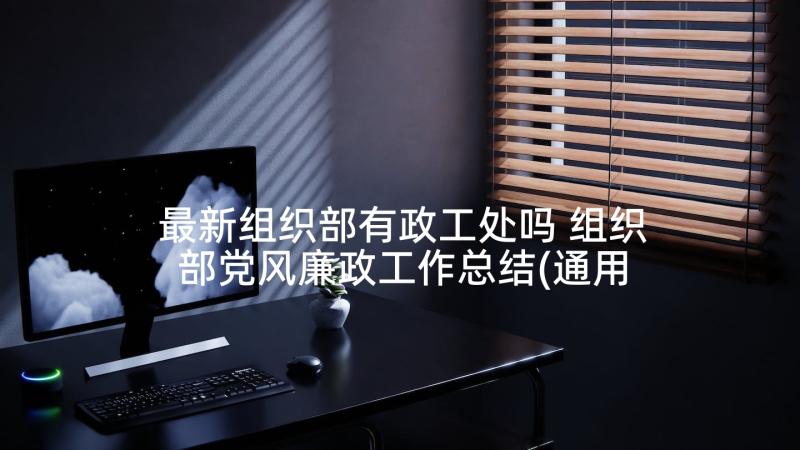 最新组织部有政工处吗 组织部党风廉政工作总结(通用5篇)