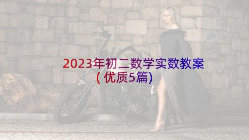 2023年初二数学实数教案(优质5篇)