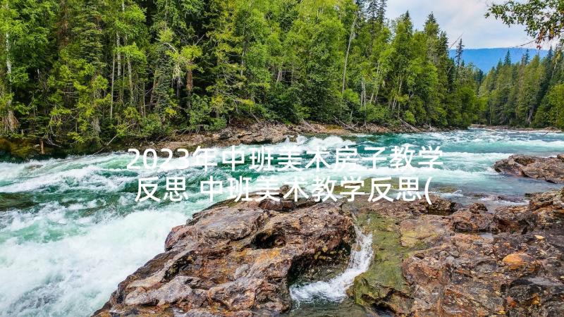 2023年中班美术房子教学反思 中班美术教学反思(精选8篇)