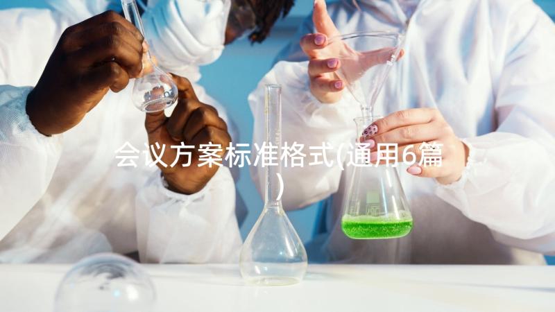 会议方案标准格式(通用6篇)