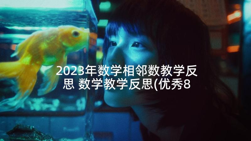 2023年数学相邻数教学反思 数学教学反思(优秀8篇)