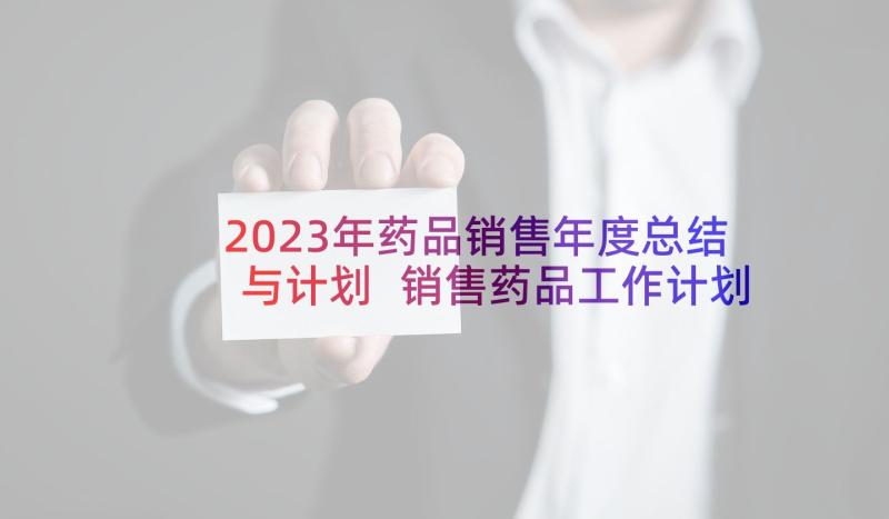 2023年药品销售年度总结与计划 销售药品工作计划(大全8篇)