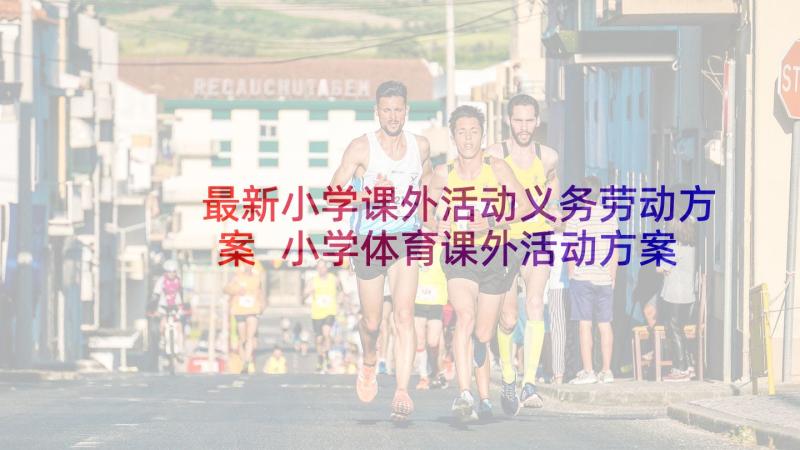 最新小学课外活动义务劳动方案 小学体育课外活动方案(汇总5篇)