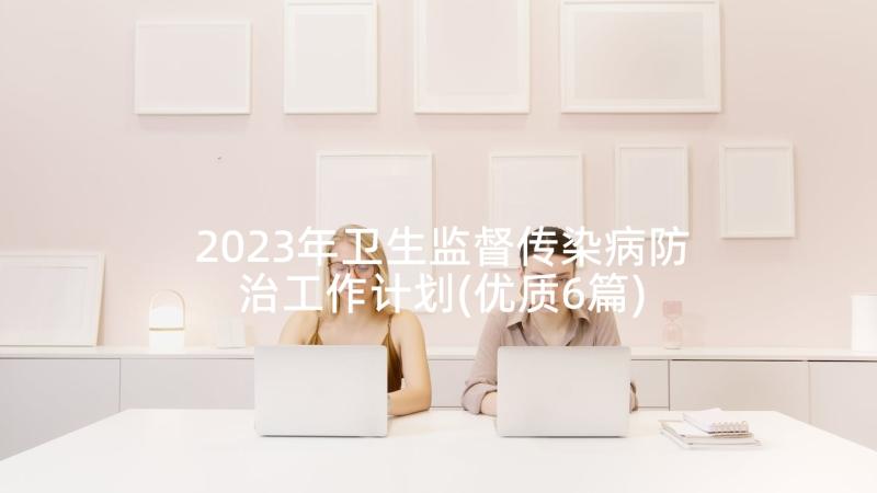 2023年卫生监督传染病防治工作计划(优质6篇)