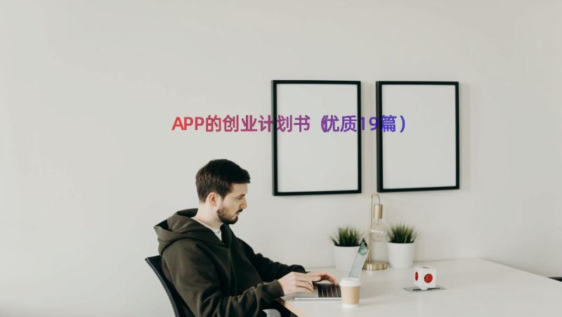 APP的创业计划书（优质19篇）