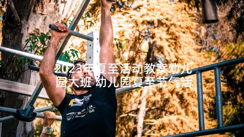 2023年夏至活动教案幼儿园大班 幼儿园夏至节气活动教案(汇总5篇)