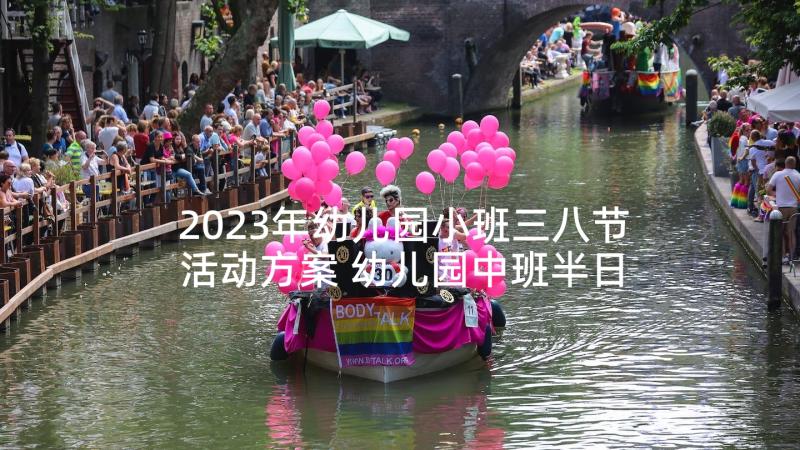 2023年幼儿园小班三八节活动方案 幼儿园中班半日活动方案(大全5篇)