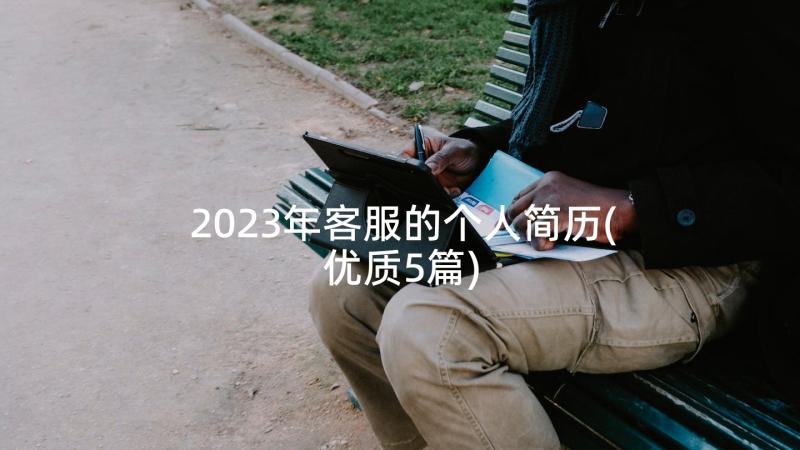 2023年客服的个人简历(优质5篇)