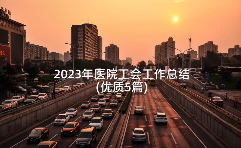 2023年医院工会工作总结(优质5篇)