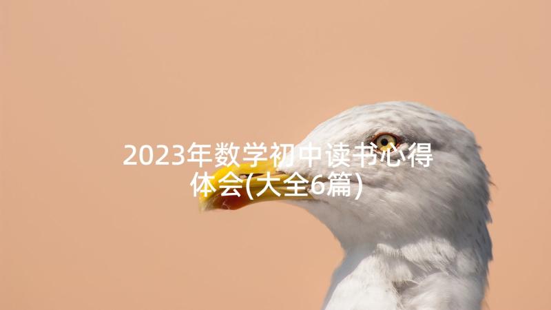 2023年数学初中读书心得体会(大全6篇)