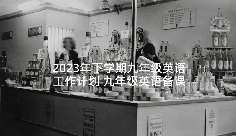 2023年下学期九年级英语工作计划 九年级英语备课组工作计划(优质10篇)