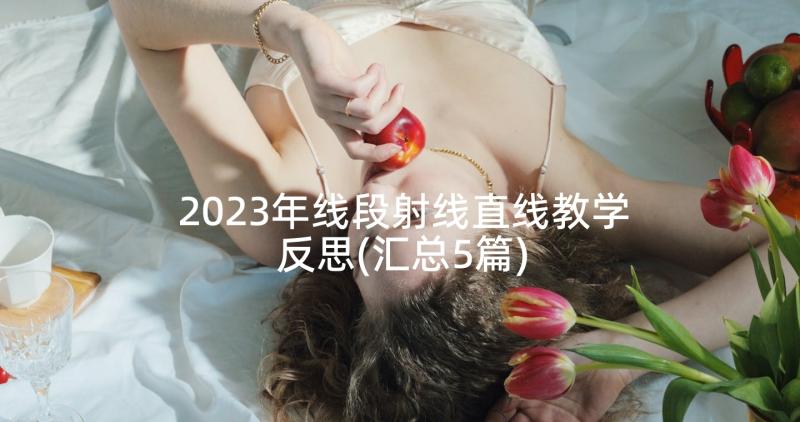 2023年线段射线直线教学反思(汇总5篇)