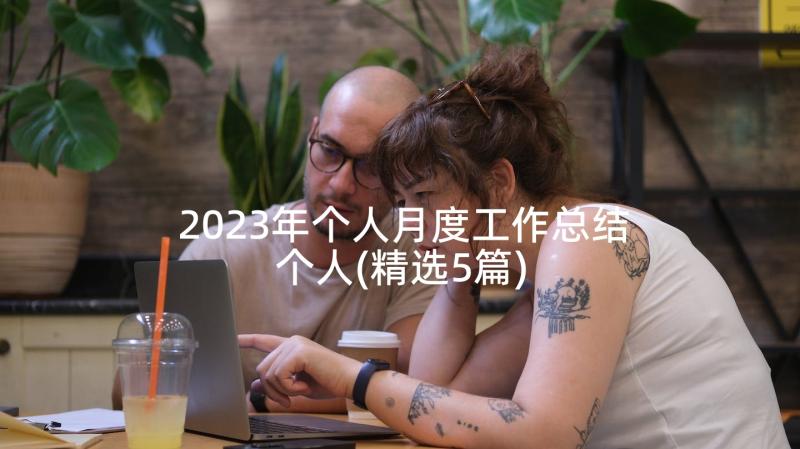 2023年个人月度工作总结个人(精选5篇)