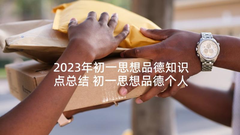 2023年初一思想品德知识点总结 初一思想品德个人教学计划(通用5篇)