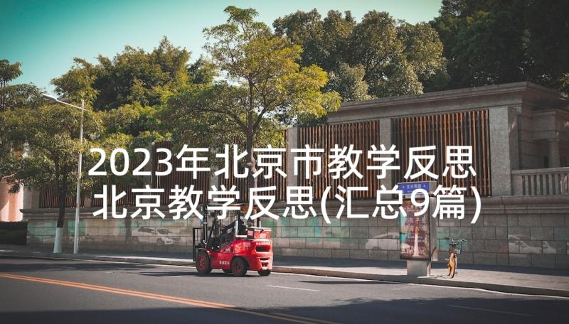 2023年北京市教学反思 北京教学反思(汇总9篇)