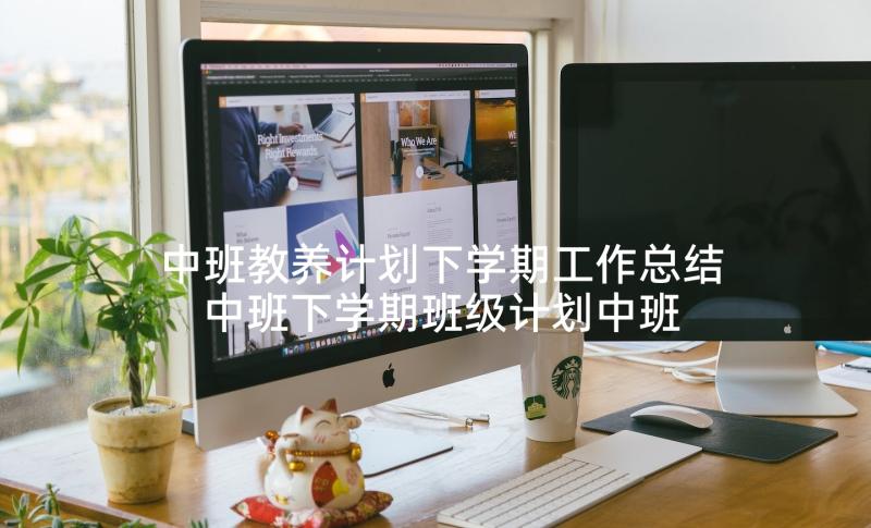 中班教养计划下学期工作总结 中班下学期班级计划中班下学期工作计划(优质8篇)