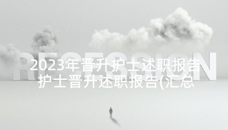 2023年晋升护士述职报告 护士晋升述职报告(汇总10篇)