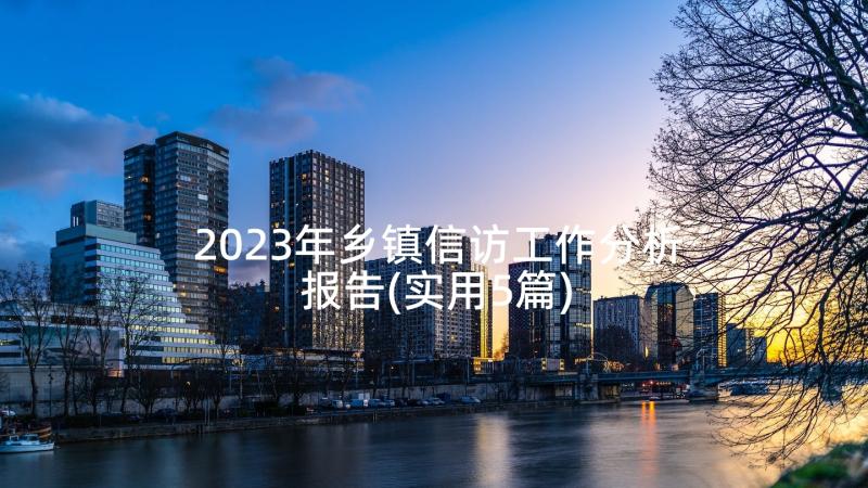 2023年乡镇信访工作分析报告(实用5篇)