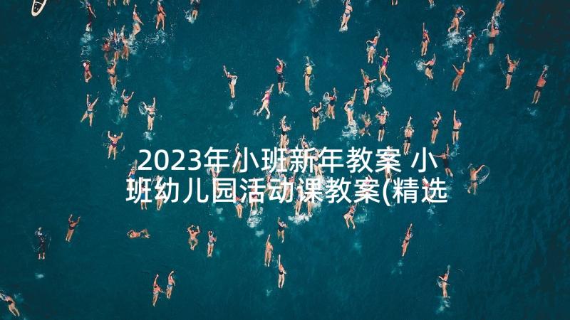 2023年小班新年教案 小班幼儿园活动课教案(精选8篇)