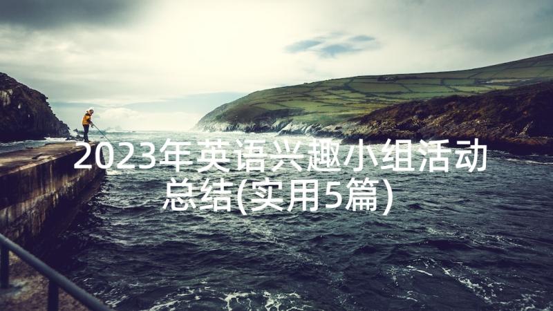 2023年英语兴趣小组活动总结(实用5篇)