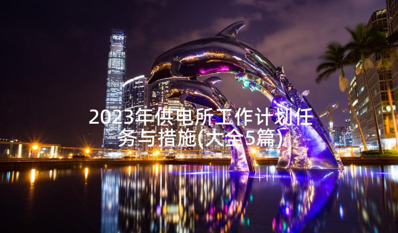 2023年供电所工作计划任务与措施(大全5篇)