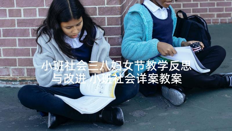 小班社会三八妇女节教学反思与改进 小班社会详案教案及教学反思购物(模板10篇)