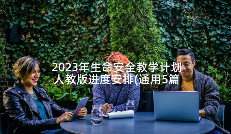 2023年生命安全教学计划人教版进度安排(通用5篇)