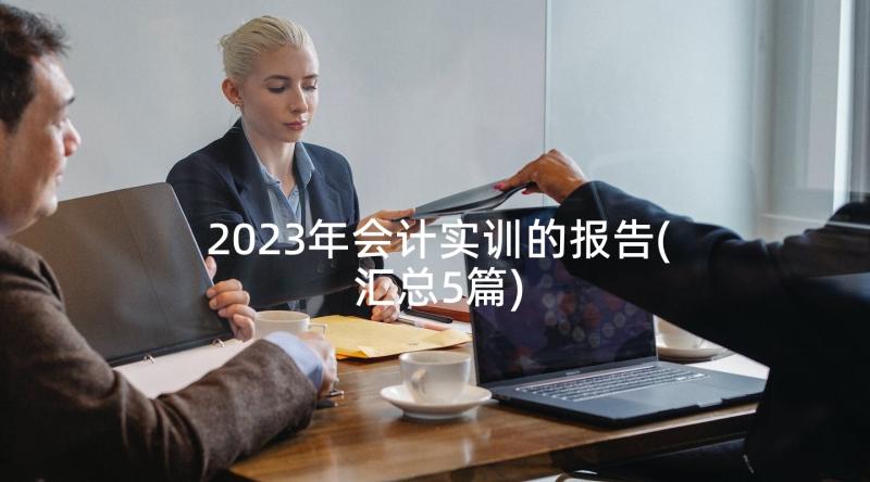 2023年会计实训的报告(汇总5篇)