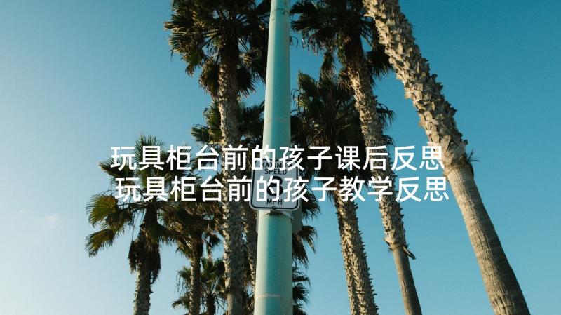 玩具柜台前的孩子课后反思 玩具柜台前的孩子教学反思(优秀5篇)