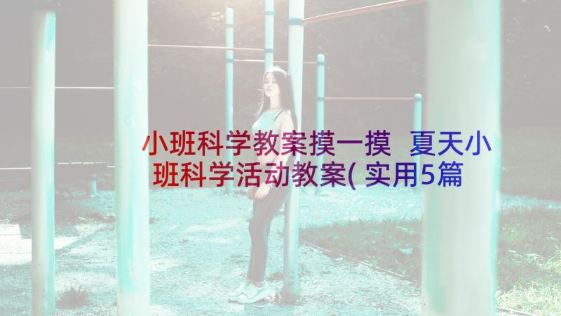 小班科学教案摸一摸 夏天小班科学活动教案(实用5篇)