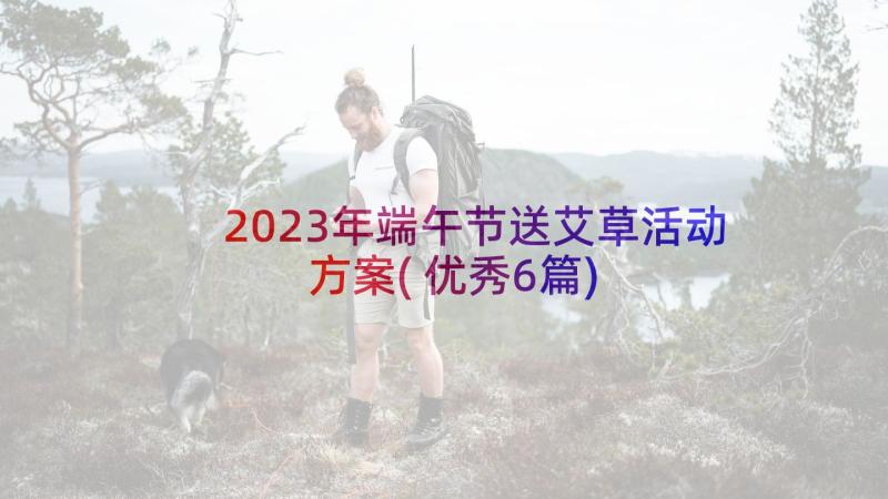 2023年端午节送艾草活动方案(优秀6篇)