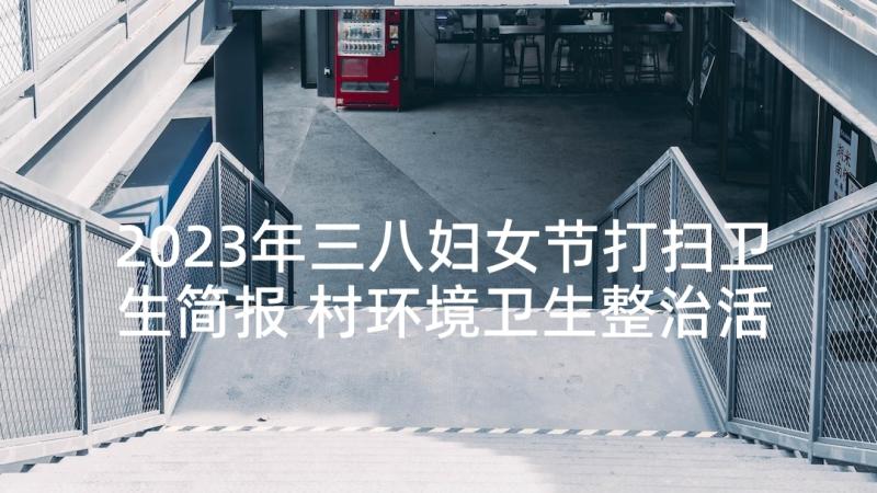 2023年三八妇女节打扫卫生简报 村环境卫生整治活动简报(通用5篇)