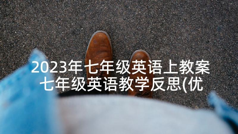 2023年七年级英语上教案 七年级英语教学反思(优质6篇)