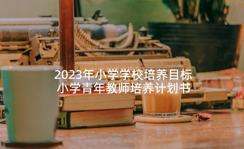 2023年小学学校培养目标 小学青年教师培养计划书(实用5篇)