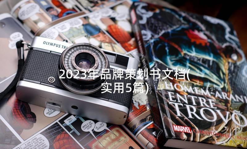 2023年品牌策划书文档(实用5篇)