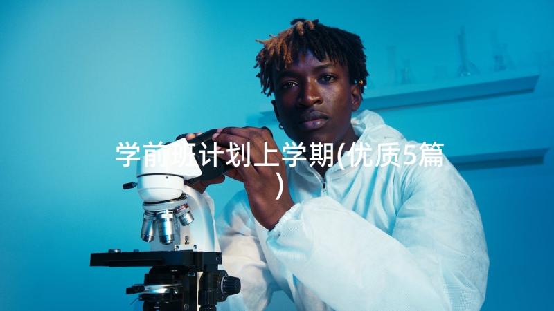 学前班计划上学期(优质5篇)