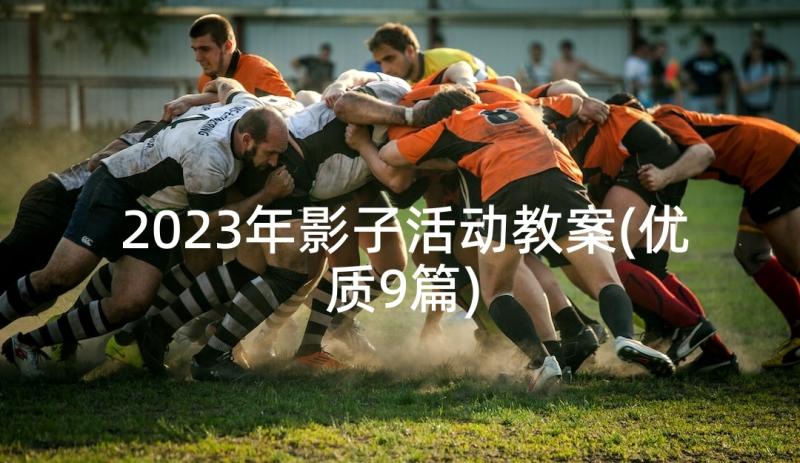 2023年影子活动教案(优质9篇)