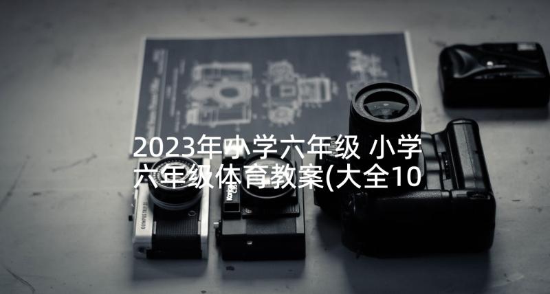 2023年小学六年级 小学六年级体育教案(大全10篇)